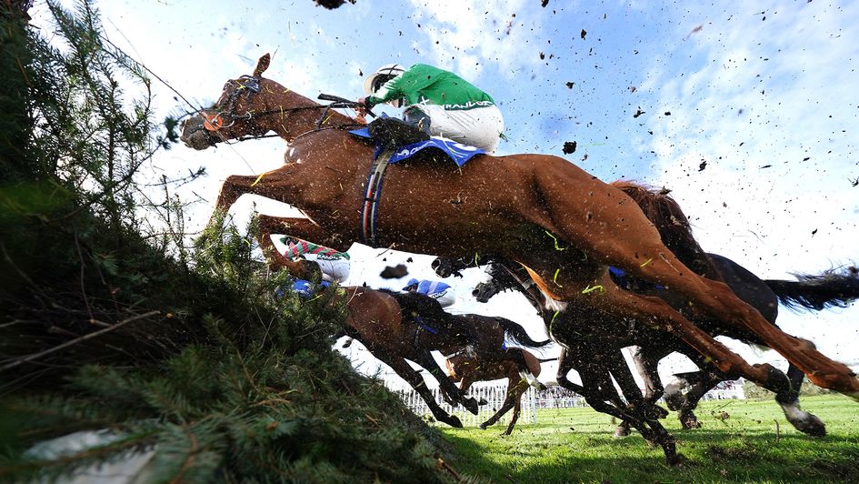 Action from the 2023 Grand National Festival
