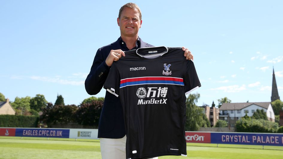 Frank de Boer has taken charge at Palace