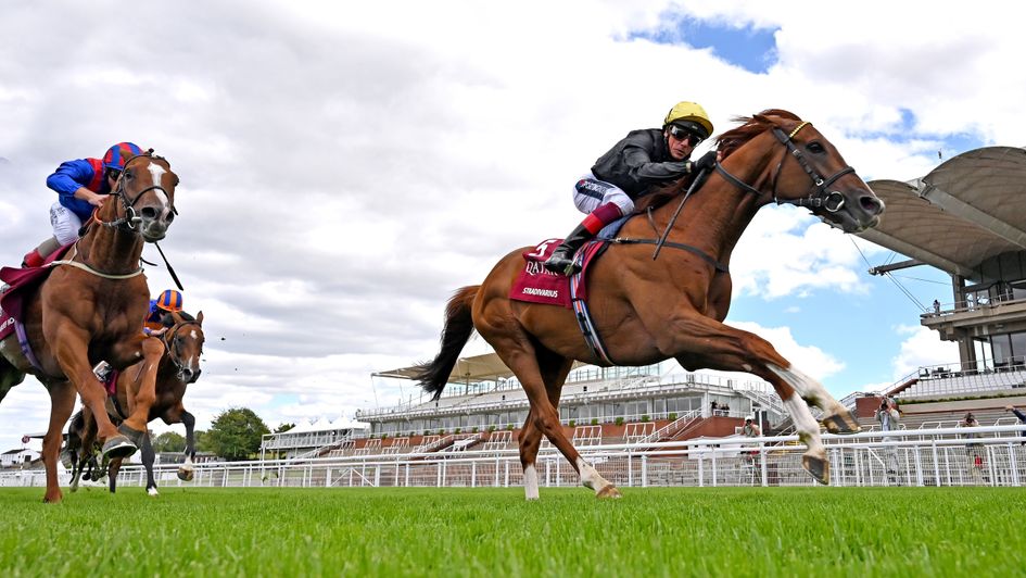Stradivarius: Showed a swift turn of foot to win his fourth Goodwood Cup