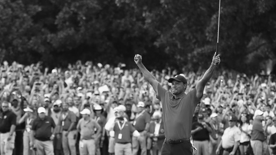 Tiger Woods winning at East Lake in 2018