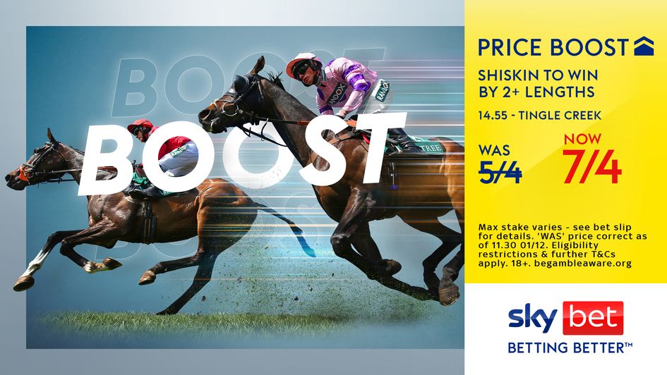 Tingle Creek Price Boost