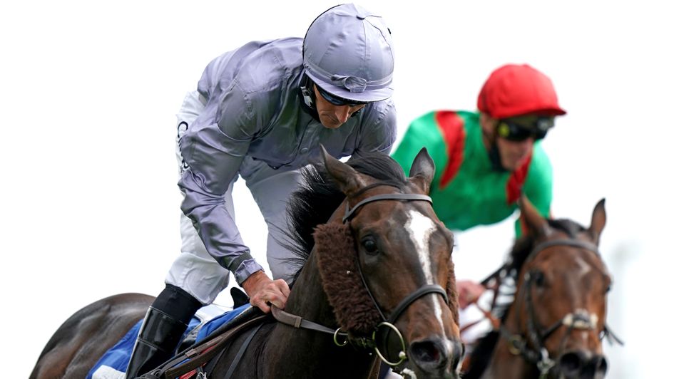 Space Traveller wins the Sky Bet Ganton Stakes