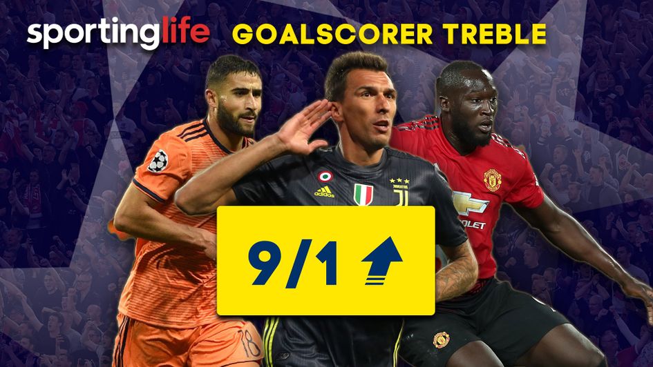 Sporting Life's goalscorer treble for Tuesday's Champions League games