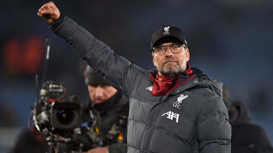 Jurgen Klopp's Liverpool remain unbeaten in the Premier League