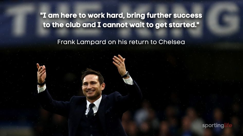 Frank Lampard spent 13 years as a player at Stamford Bridge
