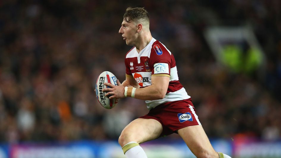 George Williams made his Wigan debut in 2014