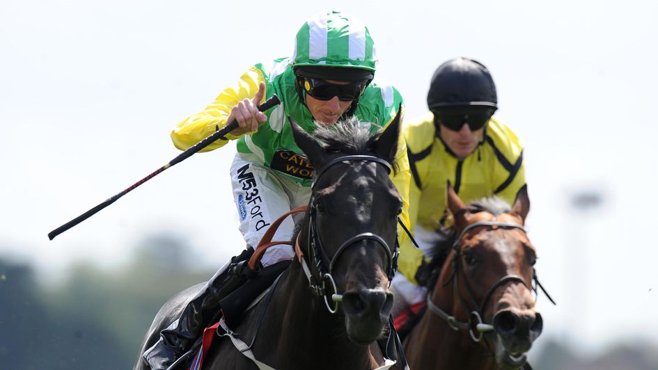 Wootton Bassett winning at York during his racing career