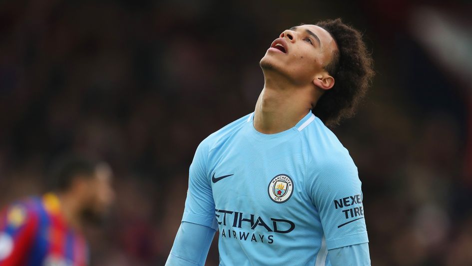 Leroy Sane reacts