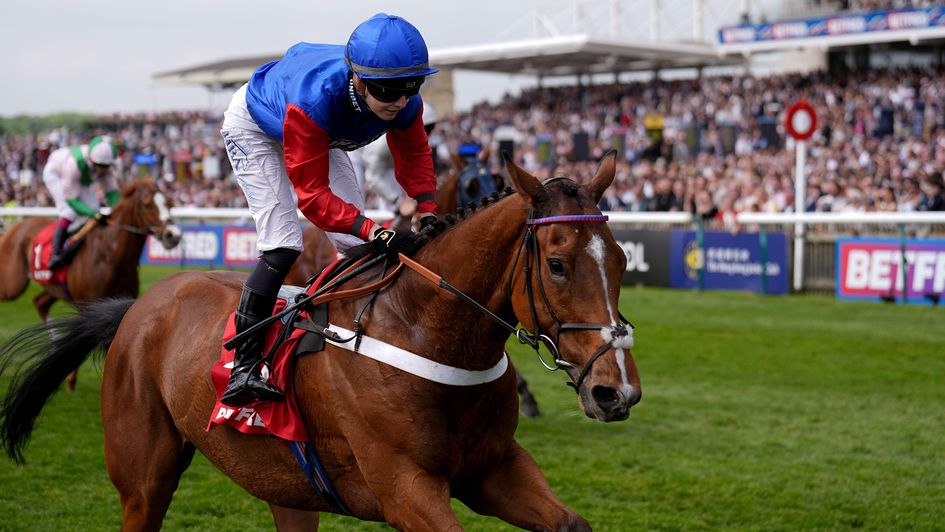 Goblet Of Fire wins at Newmarket