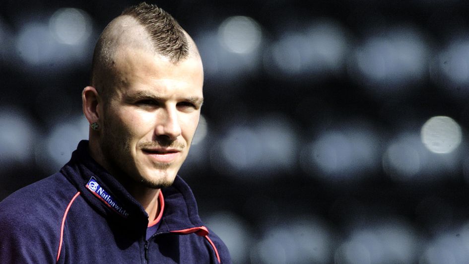 David Beckham's mohawk made headlines when he wore it with England in 2001