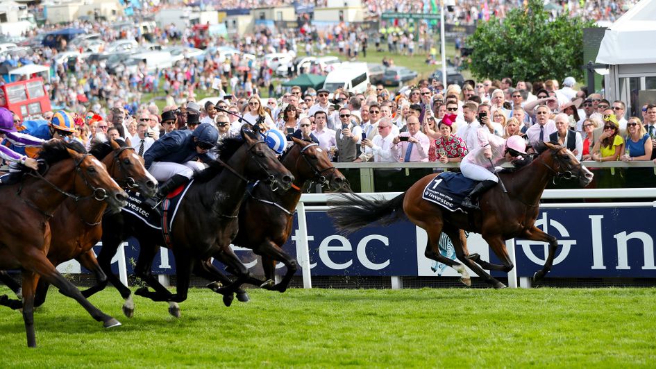 Anthony Van Dyck wins the Derby