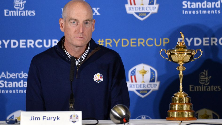 United States captain Jim Furyk