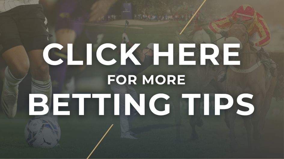 Get all of our best bets across a range of sports