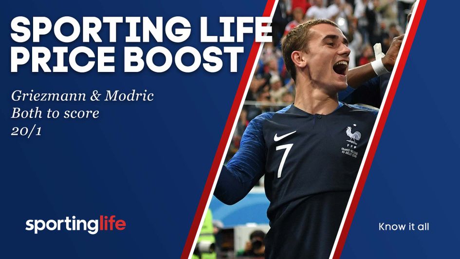 The Sporting Life Price Boost for the World Cup final