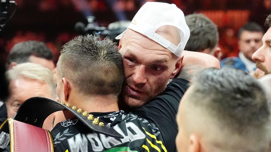 Oleksandr Usyk and Tyson Fury
