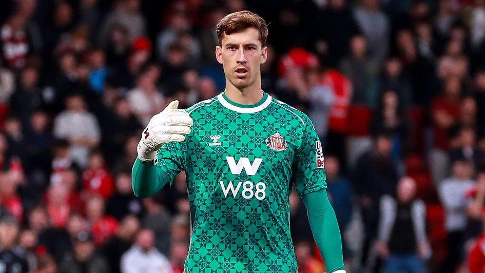 Sunderland's keeper Robin Roefs