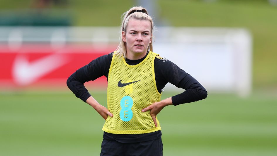 Lauren Hemp in England training