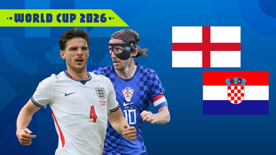 England vs Croatia preview - Declan Rice and Luka Modric