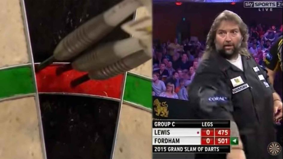 Andy Fordham raised the roof in 2015