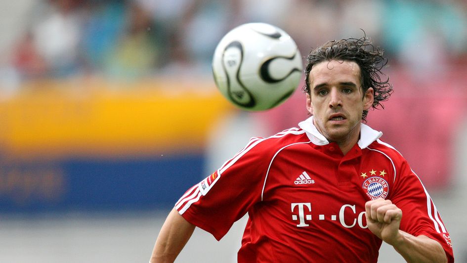 Owen Hargreaves in action for Bayern Munich
