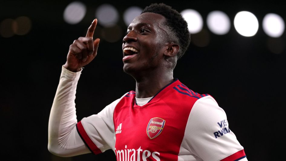 Eddie Nketiah could be Arsenal's main man in 2022