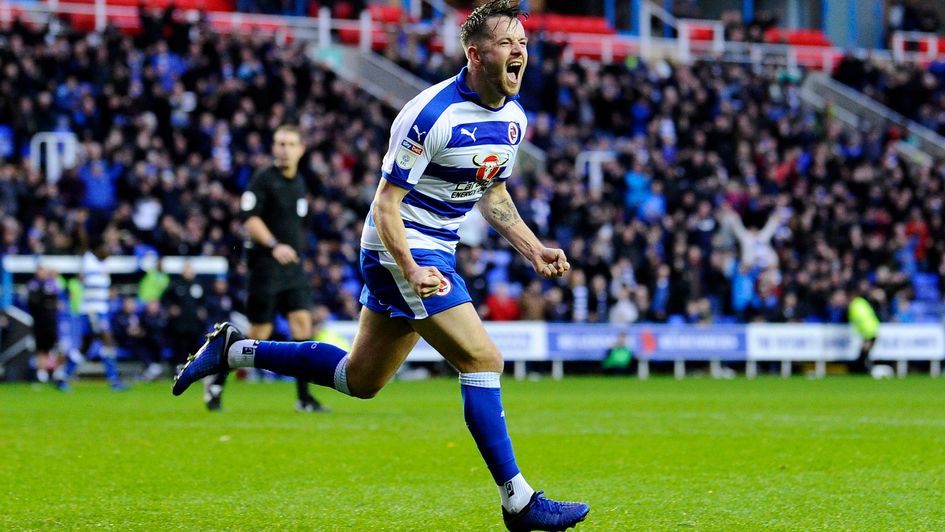 Celebrations for Reading's Marc McNulty