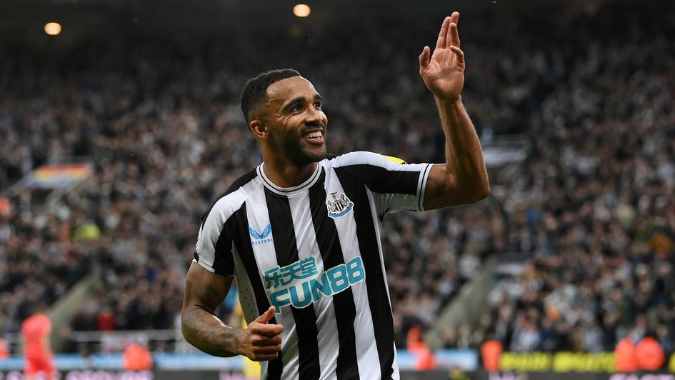 Newcastle's Callum Wilson celebrates