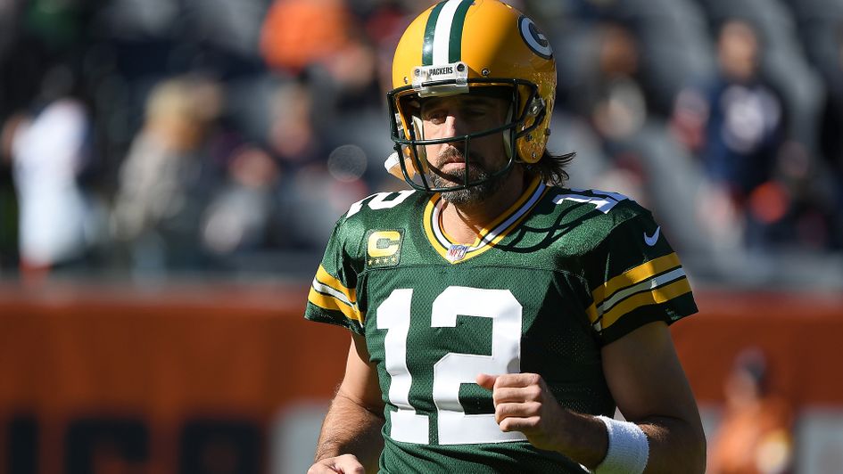 Aaron Rodgers of the Green Bay Packers