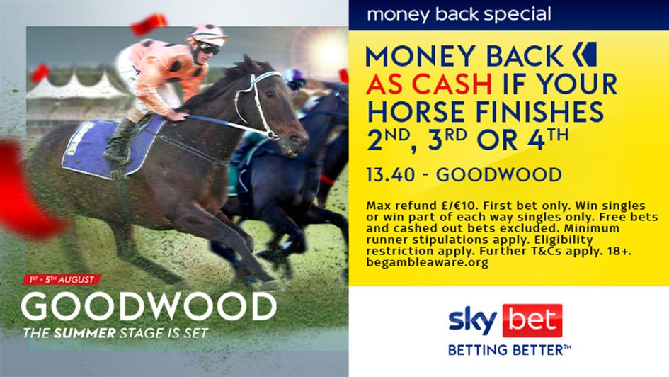 Money Back offer at Goodwood