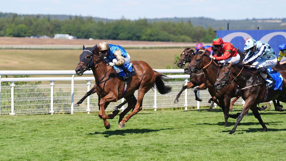 Archivist comes a length and a quarter clear in the Golden Mile at Goodwood