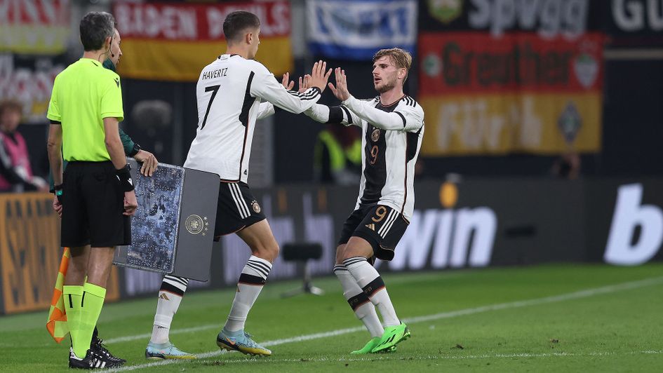 Kai Havertz replaces Timo Werner