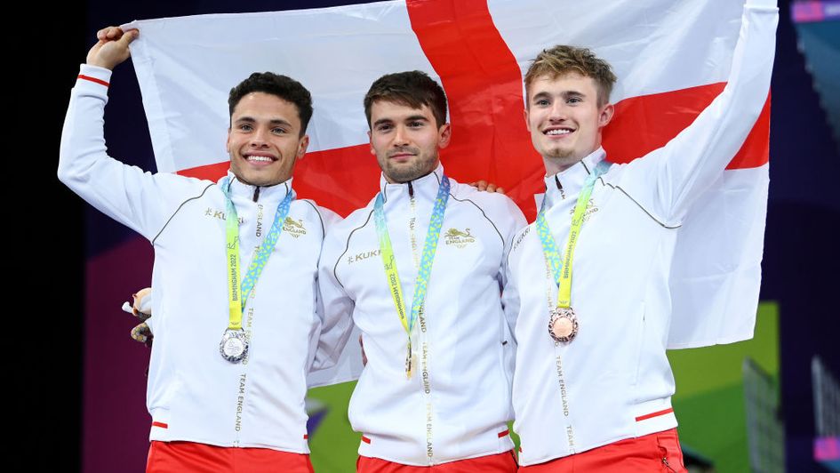 England swept the board on Saturday night