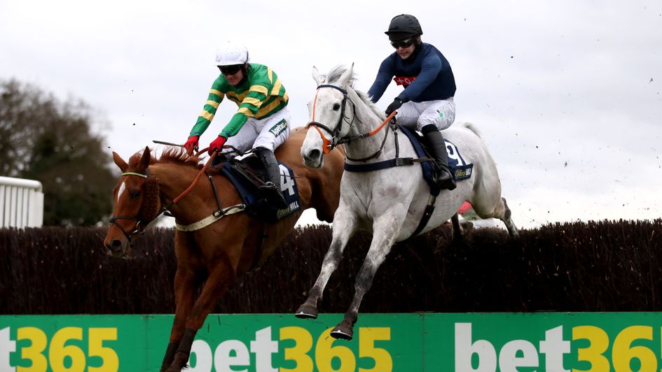 Canelo jumps to the front over the last at Wetherby