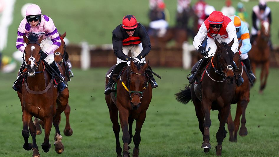 Sandor Clegane (right) was third in the Albert Bartlett
