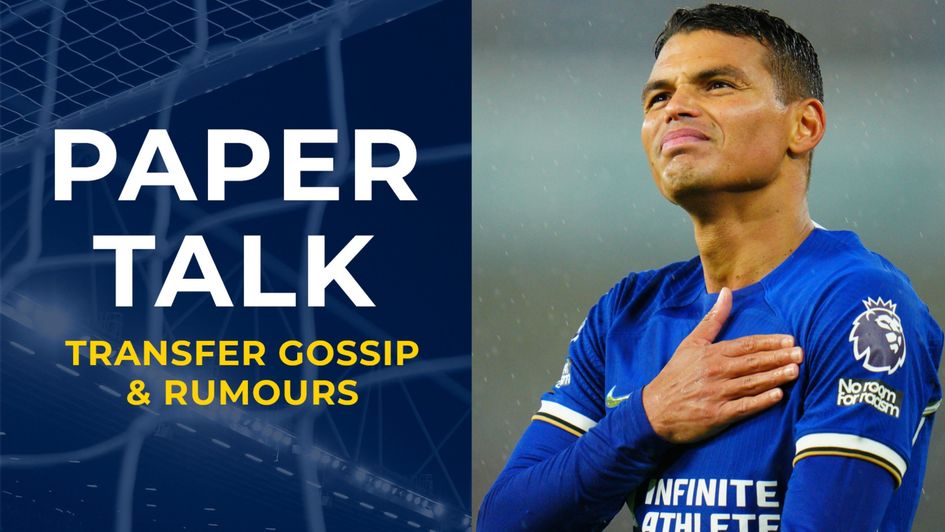 Paper Talk graphic with Thiago Silva