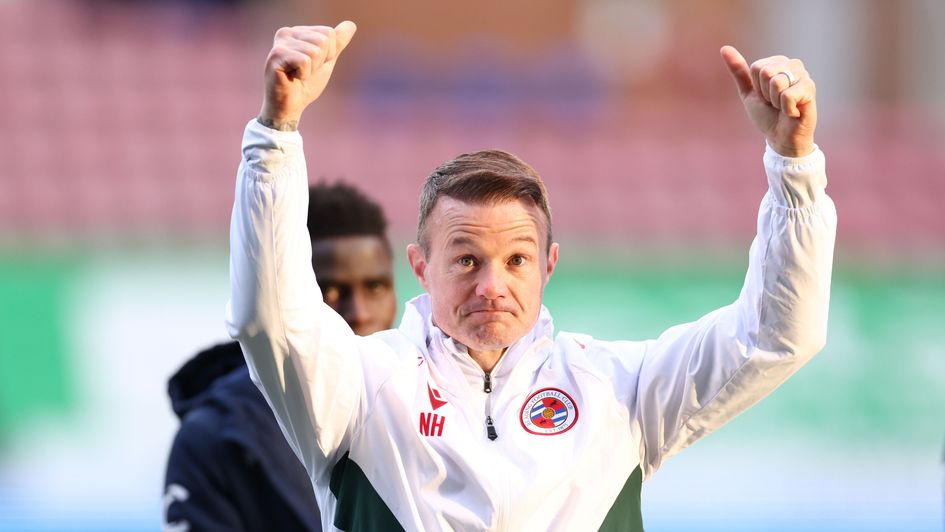 Reading manager Noel Hunt