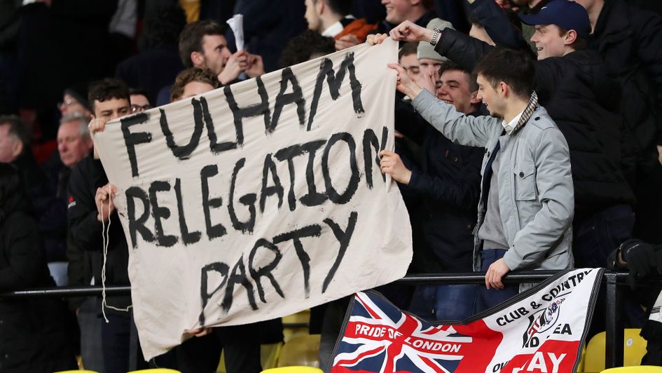 The 'party' is in full swing at Vicarage Road