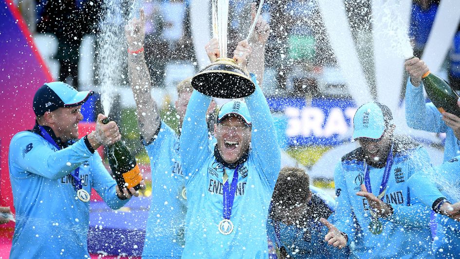 Eoin Morgan's England won the World Cup in 2019
