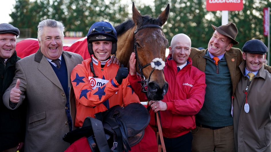 Bravemansgame's connections celebrate at Kempton
