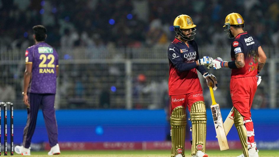 RCB batsmen Rajat Patidar and Virat Kohli