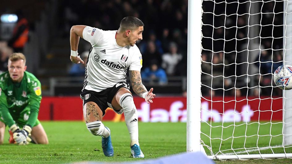 Anthony Knockaert scores for Fulham against Middlesbrough