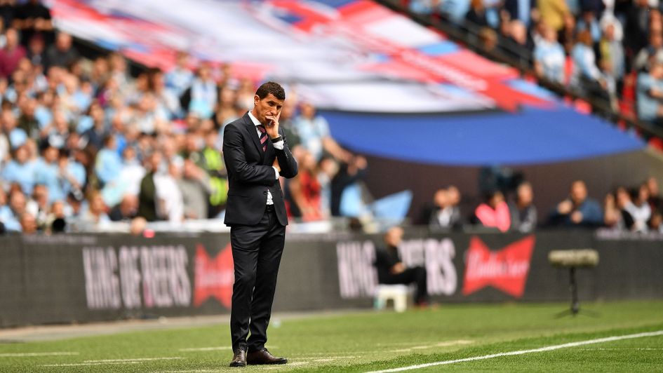 Watford boss Javi Gracia looks on during their 2018/19 FA Cup final defeat to Man City