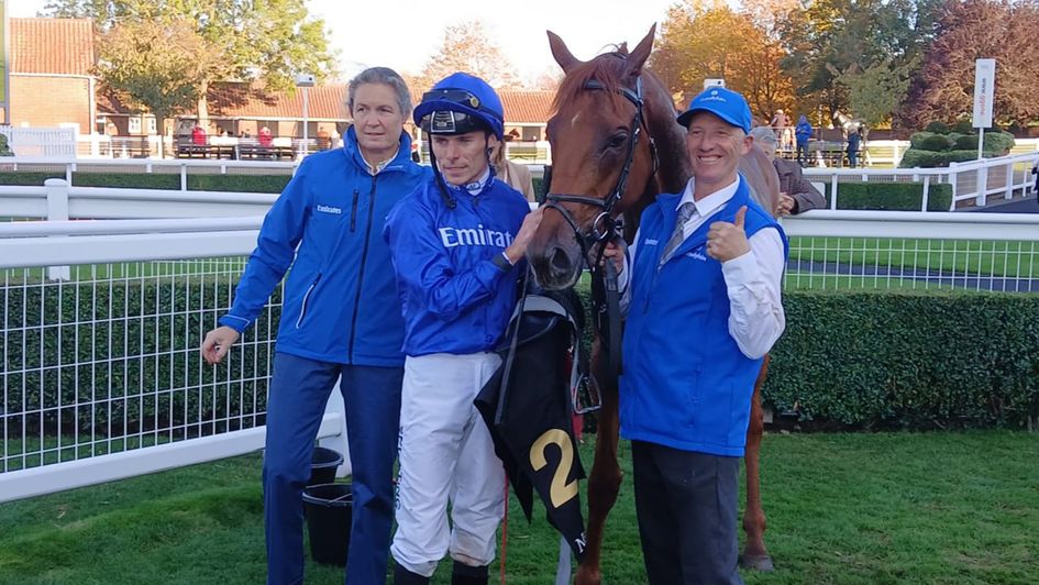 Aegean Prince pictured after winning at Newmarket