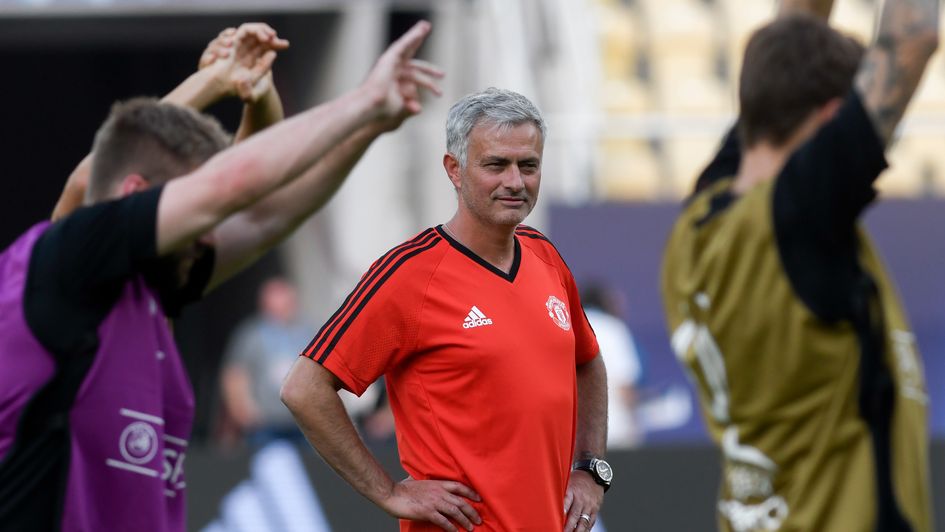 Jose Mourinho goes in search of Super Cup glory on Tuesday