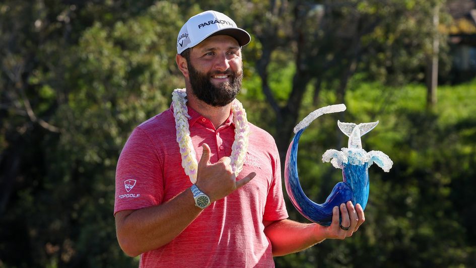 Jon Rahm rallies from seven strokes back for big win in Hawaii