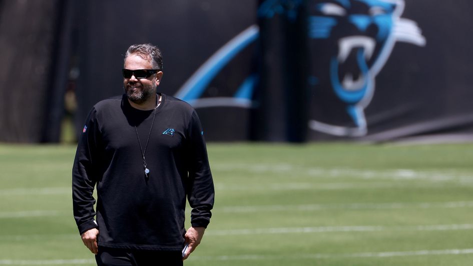 Carolina Panthers' head coach Matt Rhule