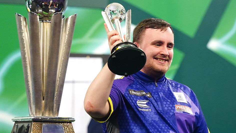Luke Littler was runner-up in his first PDC World Darts Championship