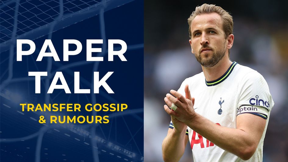 Paper Talk graphic with Harry Kane