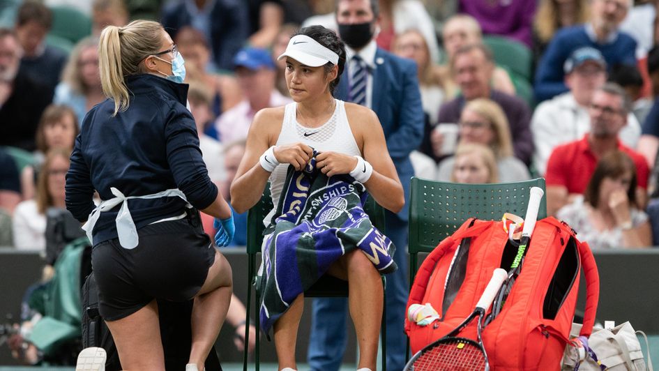 Emma Raducanu’s dream run ends as she has to retire against Ajla Tomljanovic