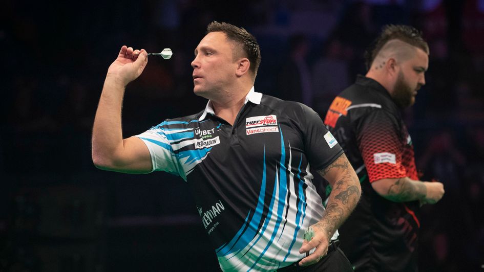 Gerwyn Price and Michael Smith (Picture: Lawrence Lustig/PDC)